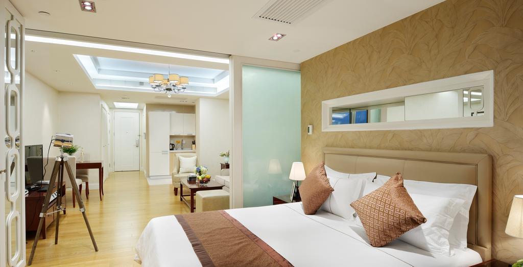 Yousu Hotel & Apartment Nanjing Xuanwu Lake Jinmao Plaza Branch Room photo